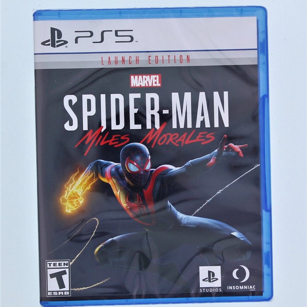 Marvel Spiderman Miles Morales Launch Edition Game For PS5